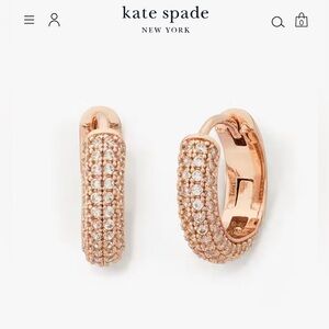 Kate Spade Rose Gold Earrings